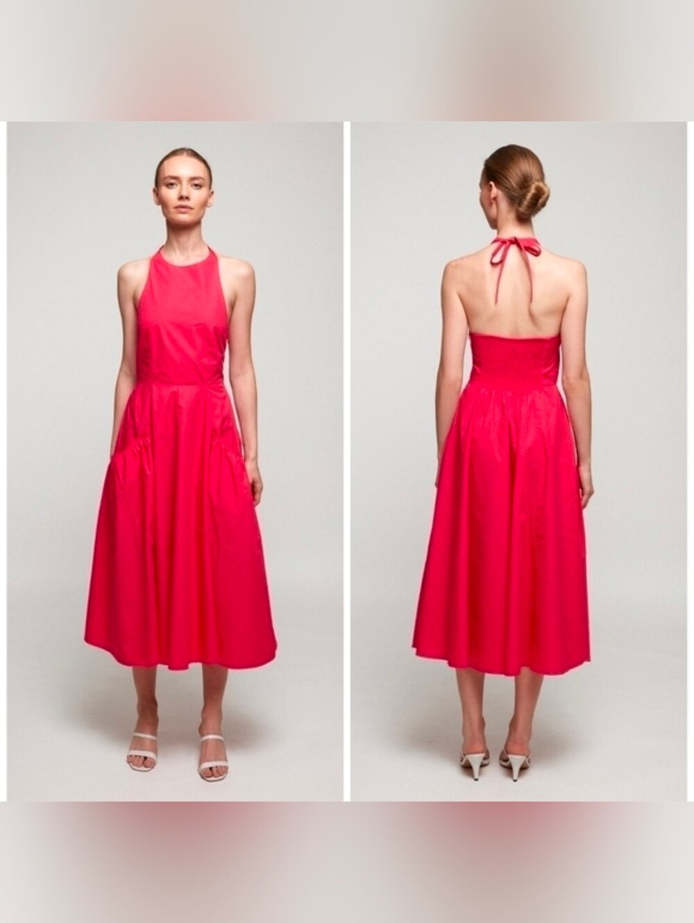 SWF Pink Racer Midi Dress